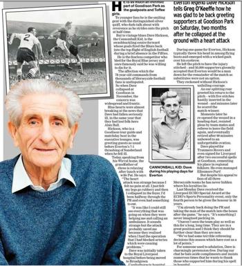 Interview in the Liverpool Echo - February 2008