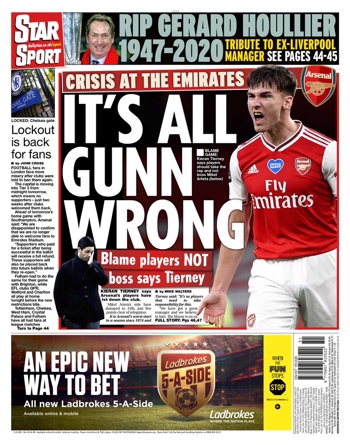 Daily Star Backpage - tribute