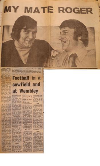 My mate Roger by Tommy Lawrence -Liverpool Echo 1972