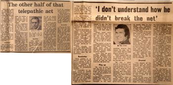 Ron Yeats and Ian St John on Roger Hunt - Liverpool Echo special on 1 April 1972