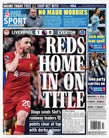 Daily Express April 2025