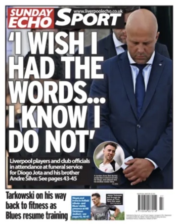 Sunday Echo Backpage 6 July 2025