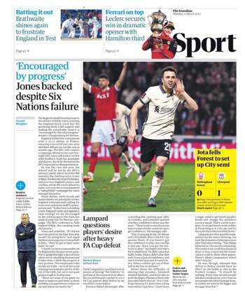 The Guardian March 2022