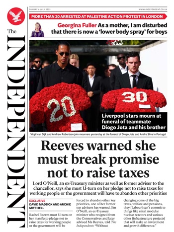 The Independent 6 July 2025