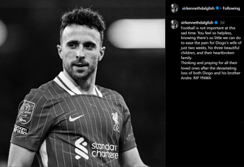 In memoriam - Writer: Kenny Dalglish