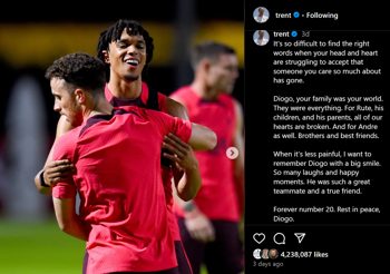 In memoriam - Writer: Trent Alexander-Arnold