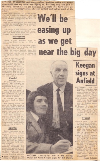 Keegan signs in at Anfield