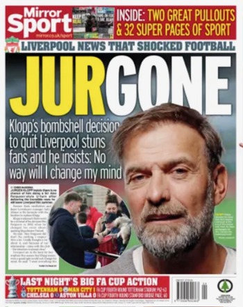 Daily Mirror Backpage - Jan 2024