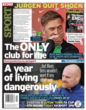 Liverpool Echo Backpage - Jan 2024