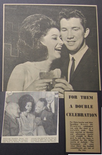 Lacey congratulates the Lawlers - May 1965