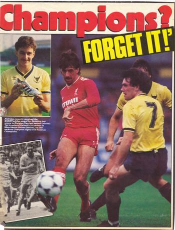Aldridge predicts the title for Liverpool - 1985/86