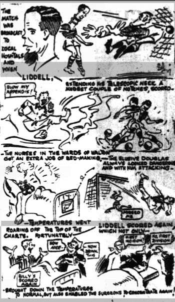 Liverpool Echo cartoon 23 November 1957