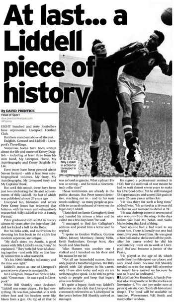 At Last ... a Liddell piece of history