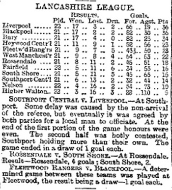 Liverpool Mercury report