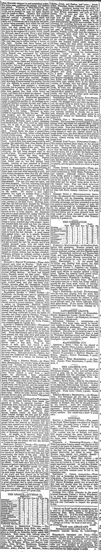 Liverpool Mercury report
