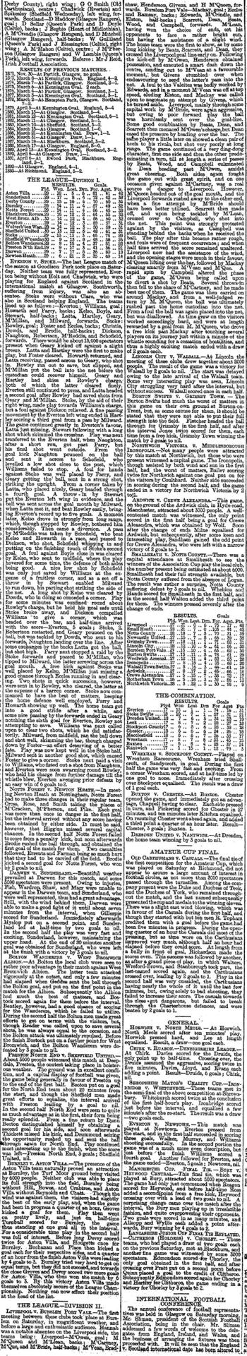 Liverpool Mercury report
