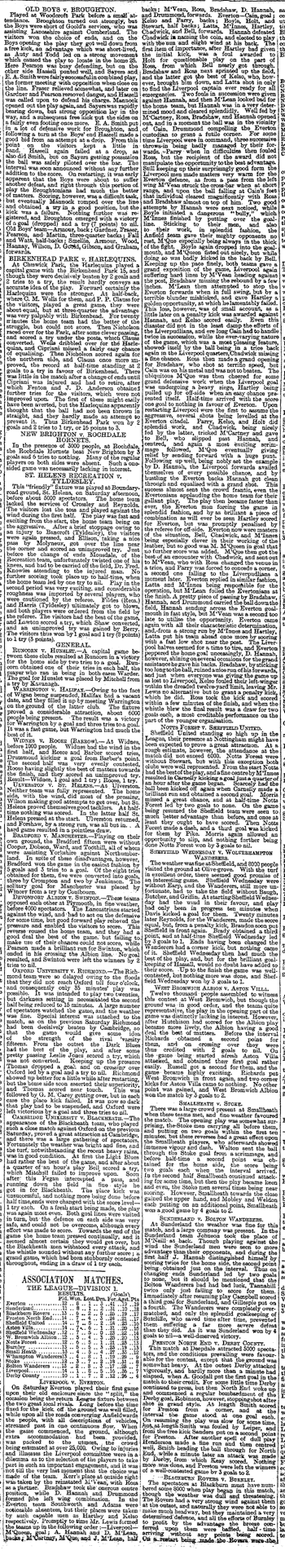 Liverpool Mercury report