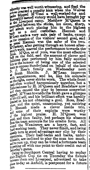 Liverpool Mercury notes
