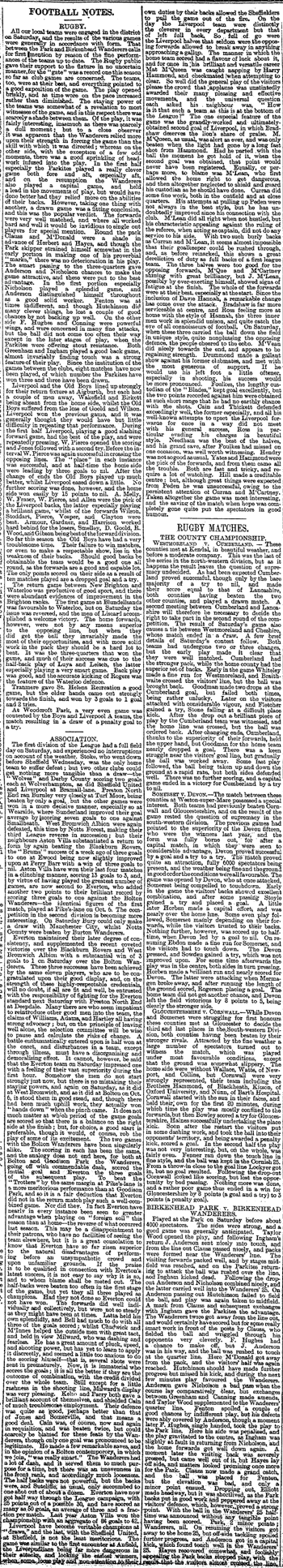 Liverpool Mercury notes