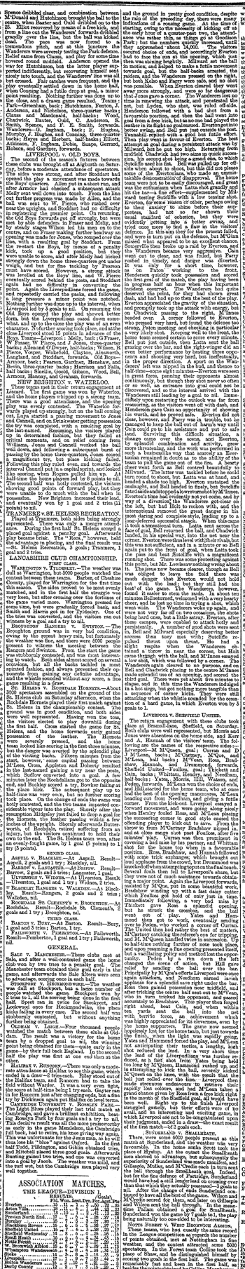 Liverpool Mercury report