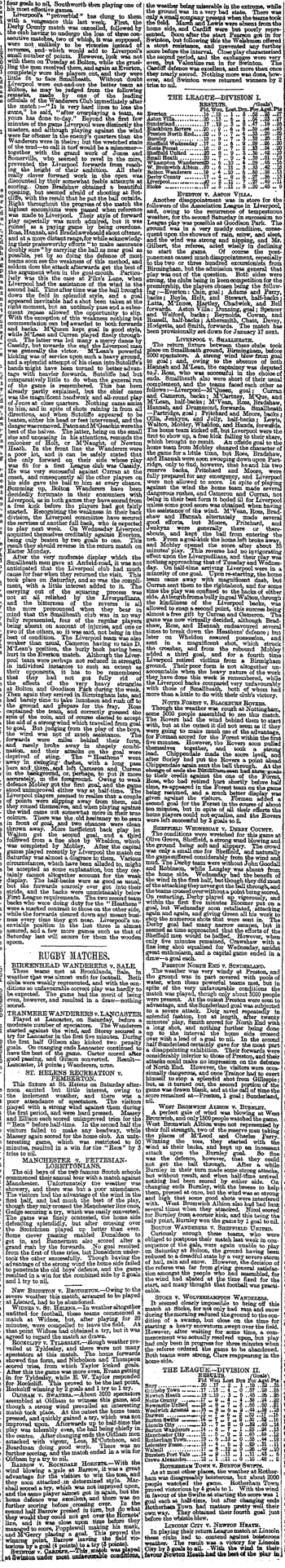 Liverpool Mercury report