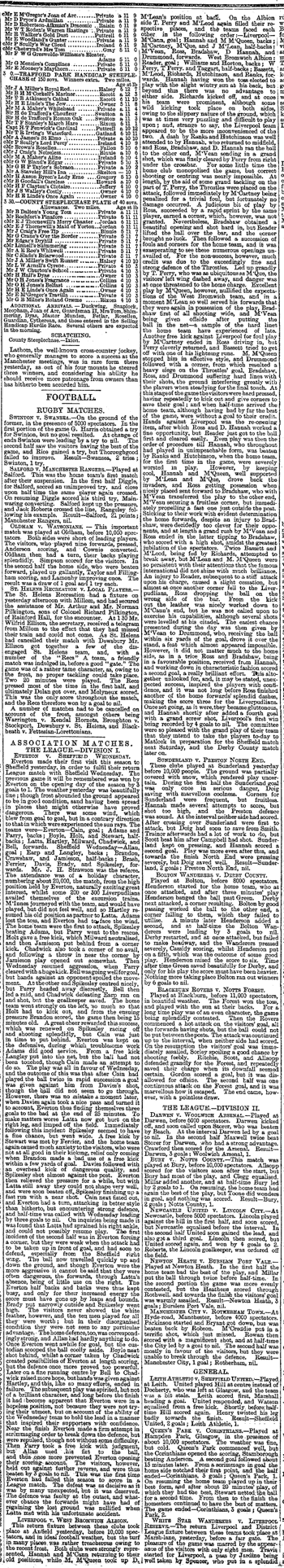 Liverpool Mercury report