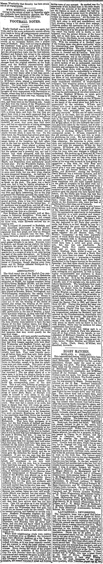 Liverpool Mercury notes