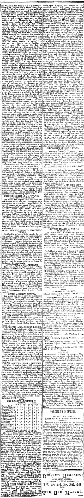 Liverpool Mercury report