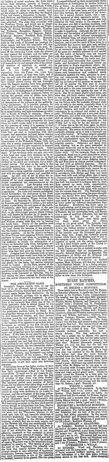 Liverpool Mercury notes