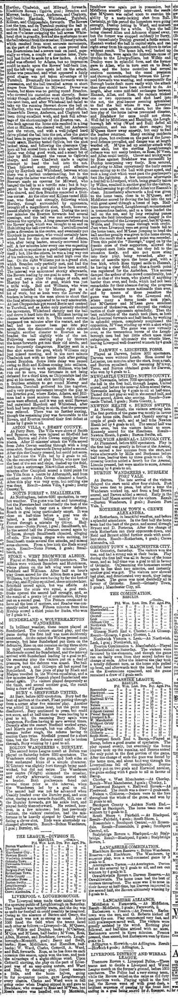 Liverpool Mercury report