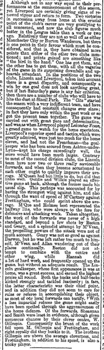 Liverpool Mercury notes