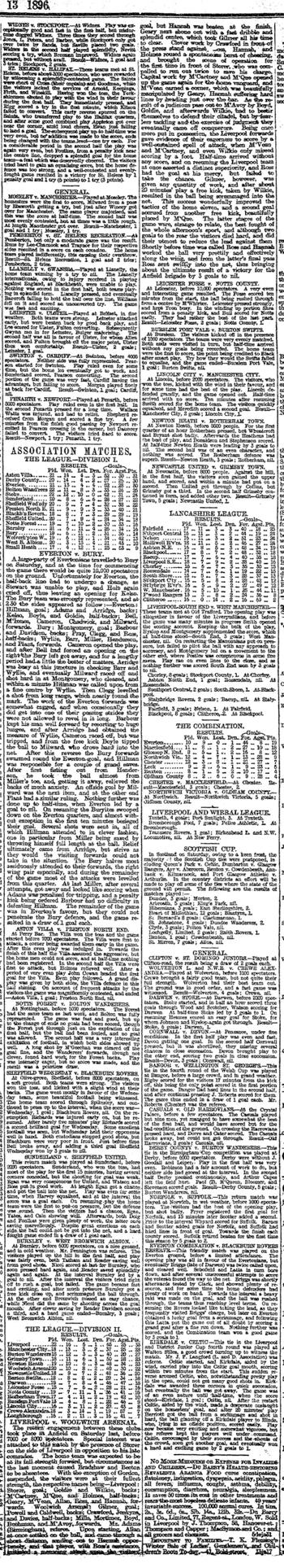Liverpool Mercury report