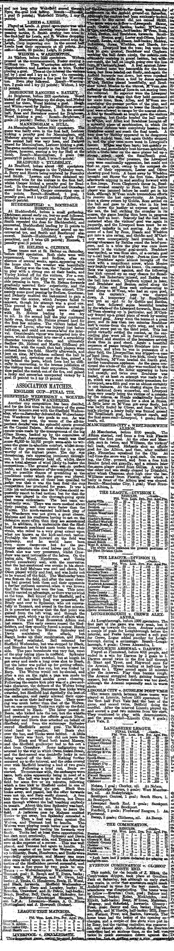 Liverpool Mercury report
