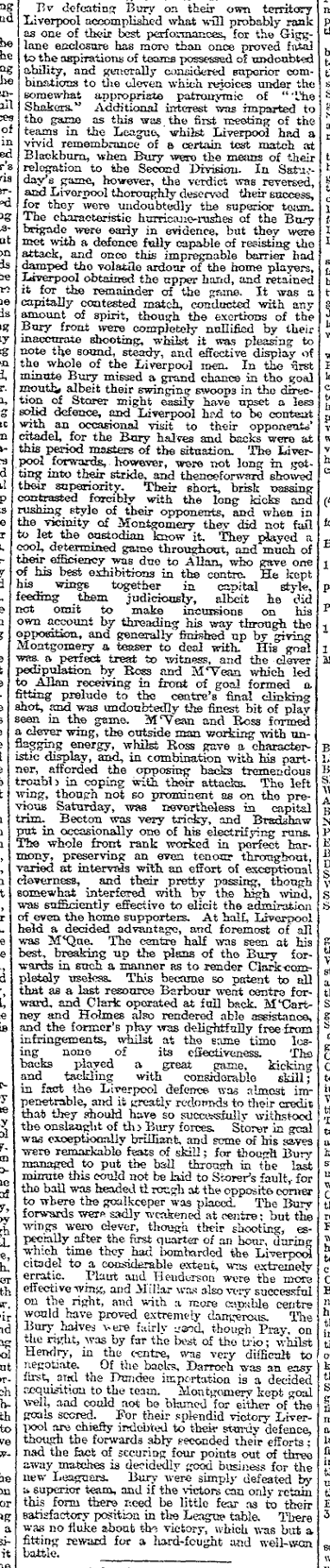 Liverpool Mercury notes