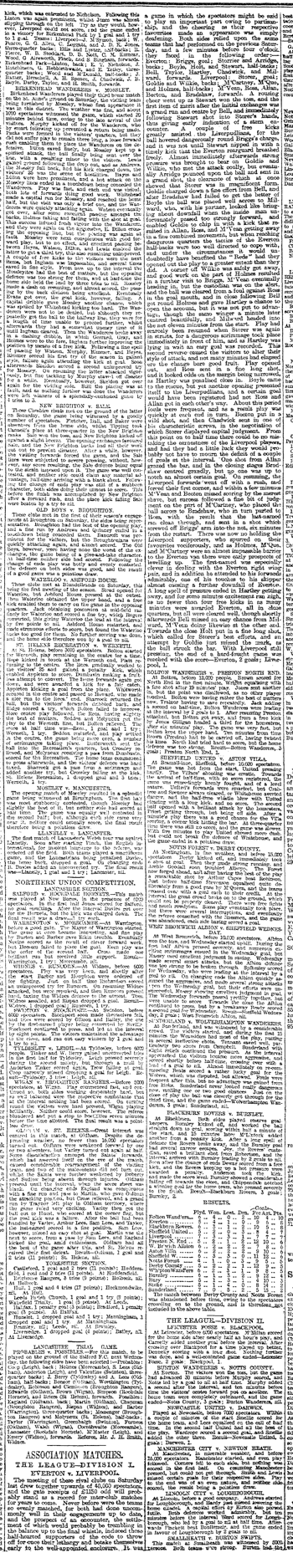 Liverpool Mercury report