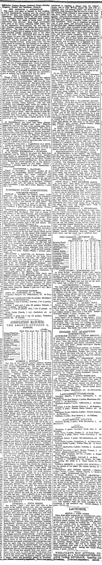 Liverpool Mercury report