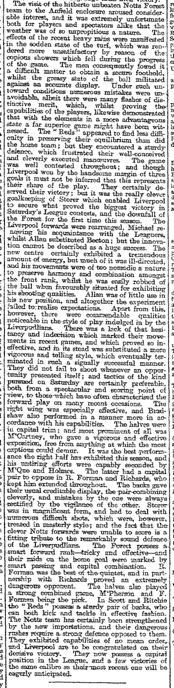 Liverpool Mercury notes