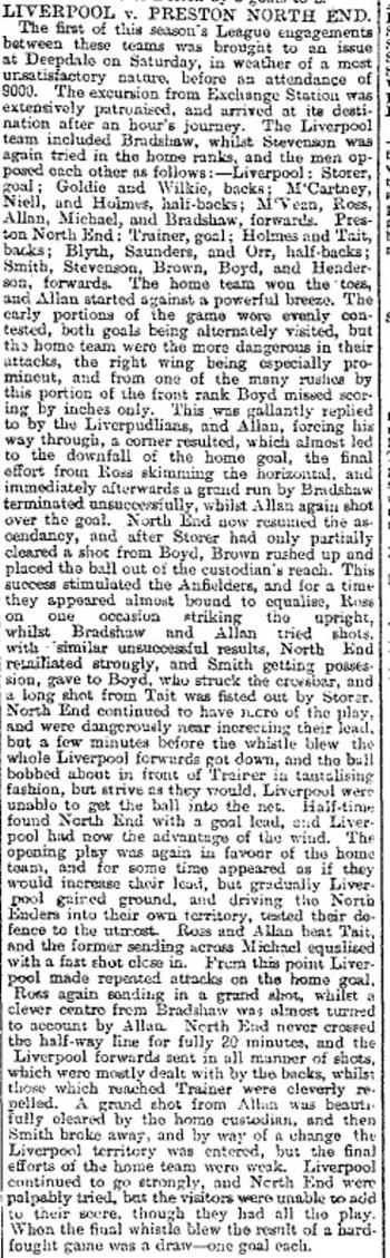Liverpool Mercury report