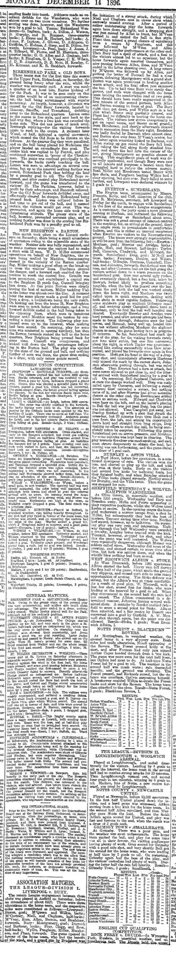 Liverpool Mercury report