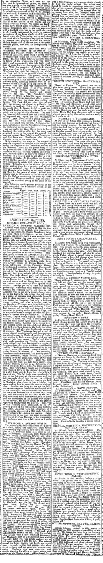 Liverpool Mercury report
