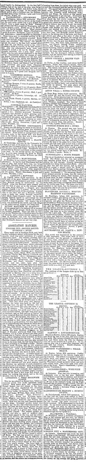 Liverpool Mercury report