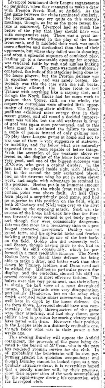 Liverpool Mercury report