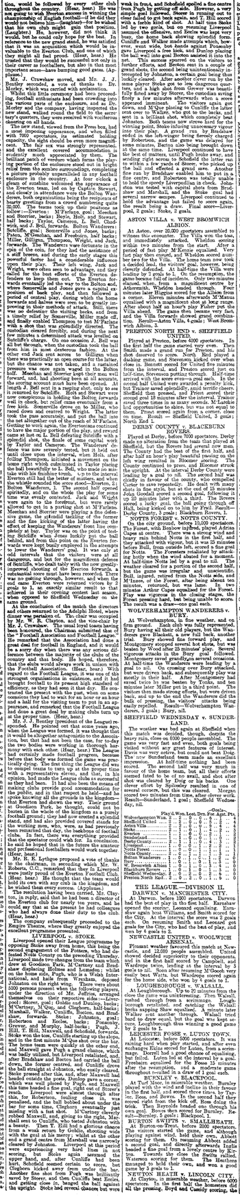 Liverpool Mercury report