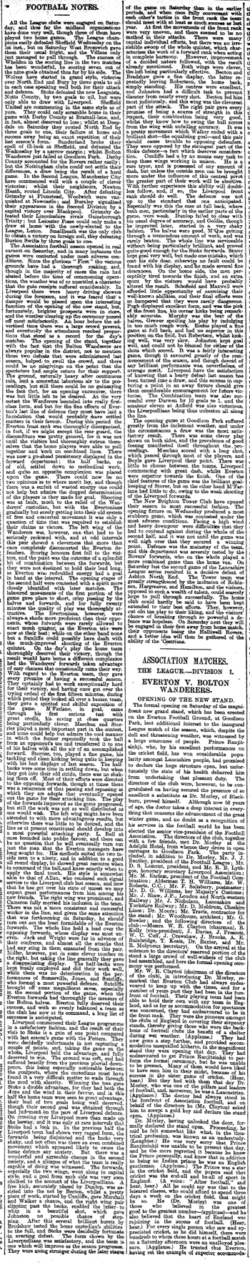 Liverpool Mercury notes