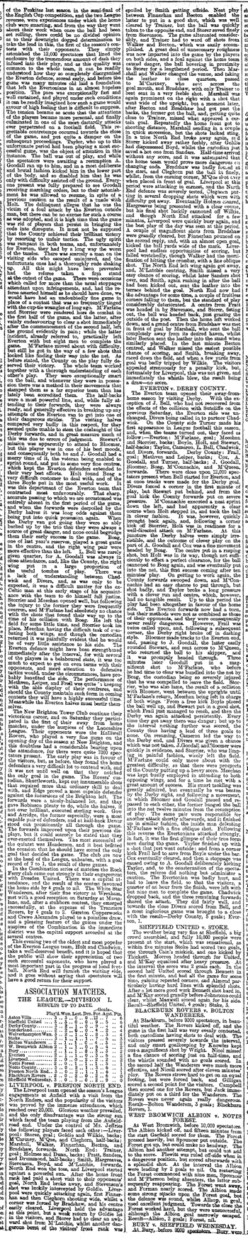 Liverpool Mercury report