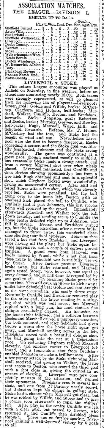 Liverpool Mercury report