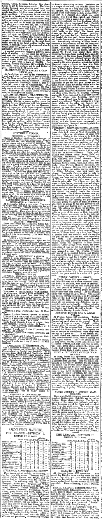 Liverpool Mercury report