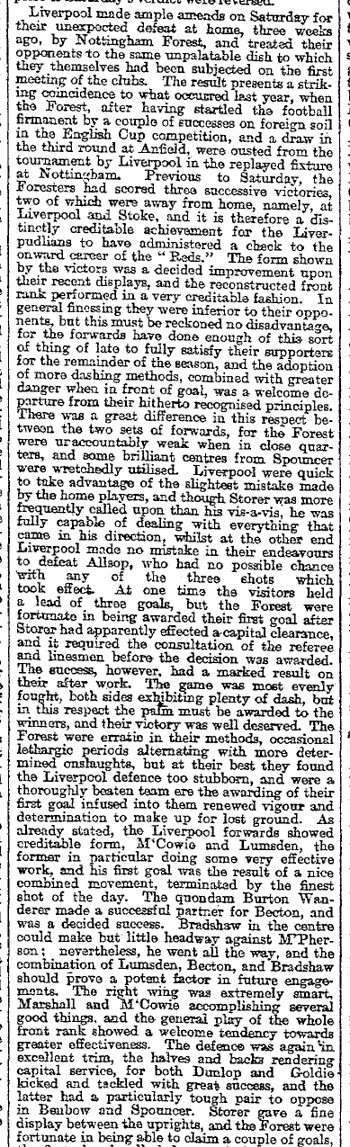 Liverpool Mercury notes