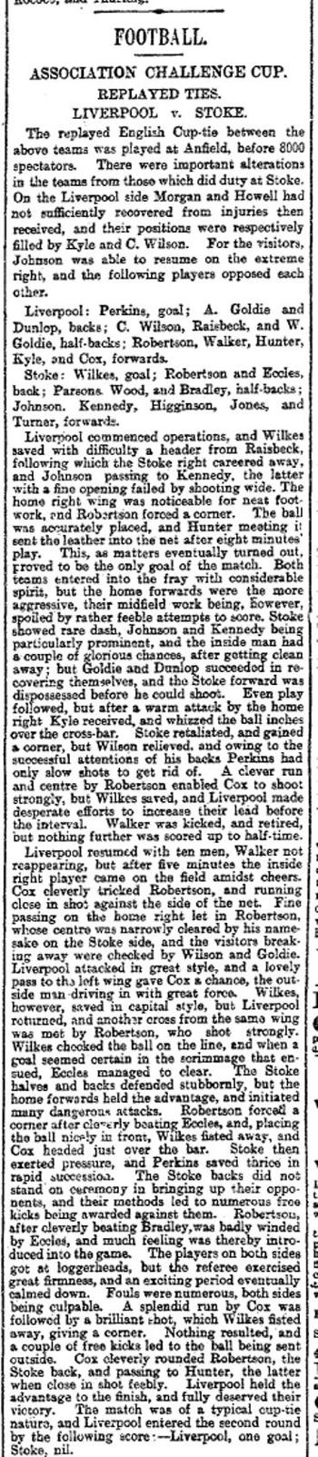 Liverpool Mercury report