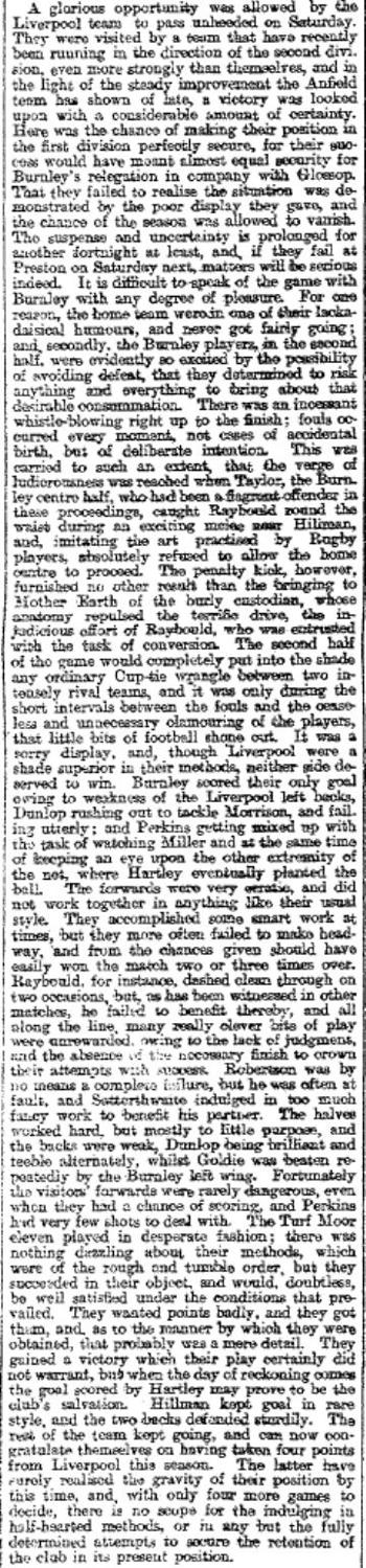 Liverpool Mercury notes